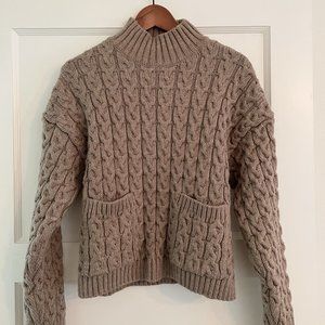 ZARA Cable Knit Sweater
